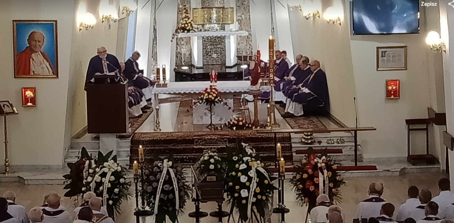 Pogrzeb Ks. Józefa Ziobronia