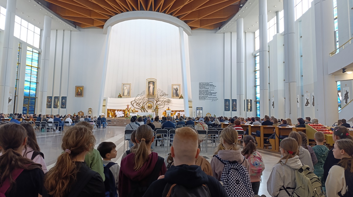 Pielgrzymka kolędników misyjnych do Krakowa